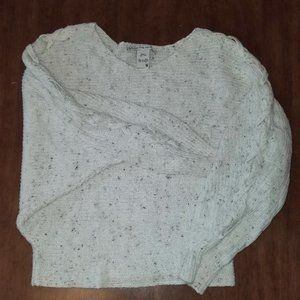 Chunky look dolmen sleeve sweater-medium weight